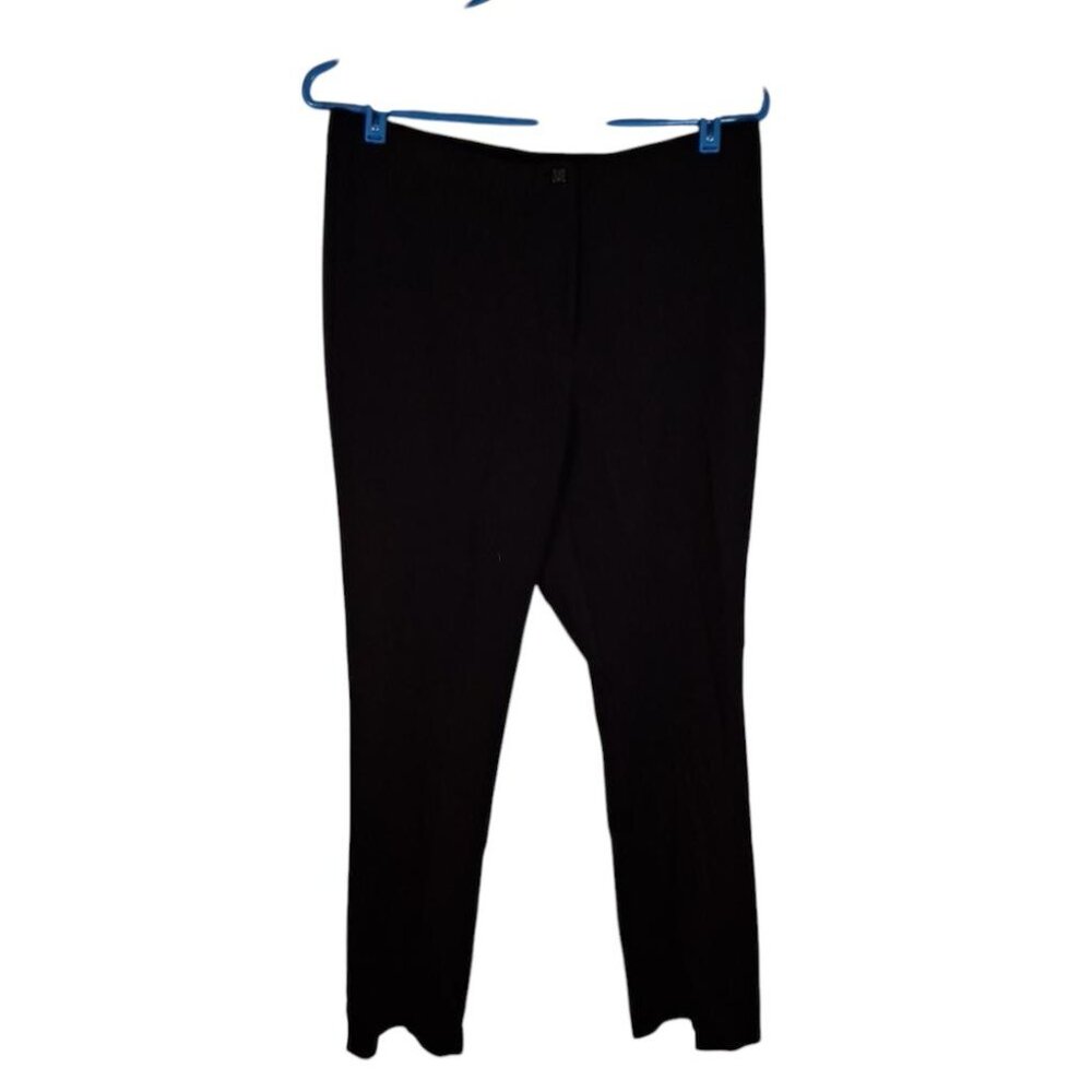 Estelle and Finn Ponte Black Pants Women's Sz 6 RN #138277 Made in NY Style 7752